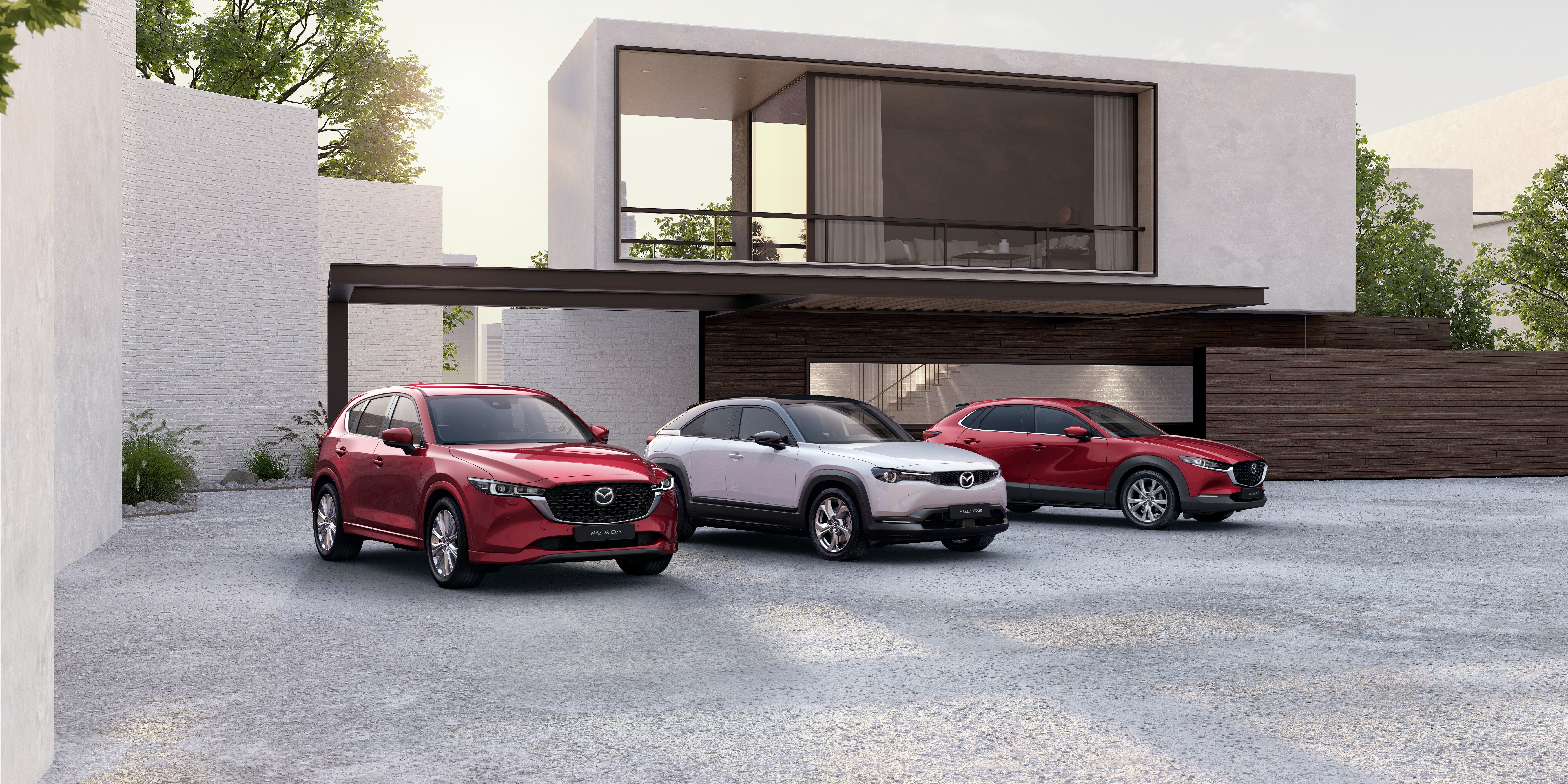 The Mazda SUV Range