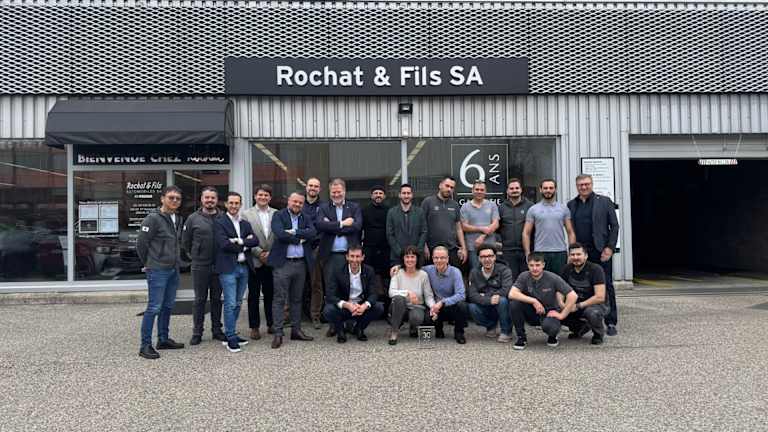 30 ans du Garage Rochat et Mazda