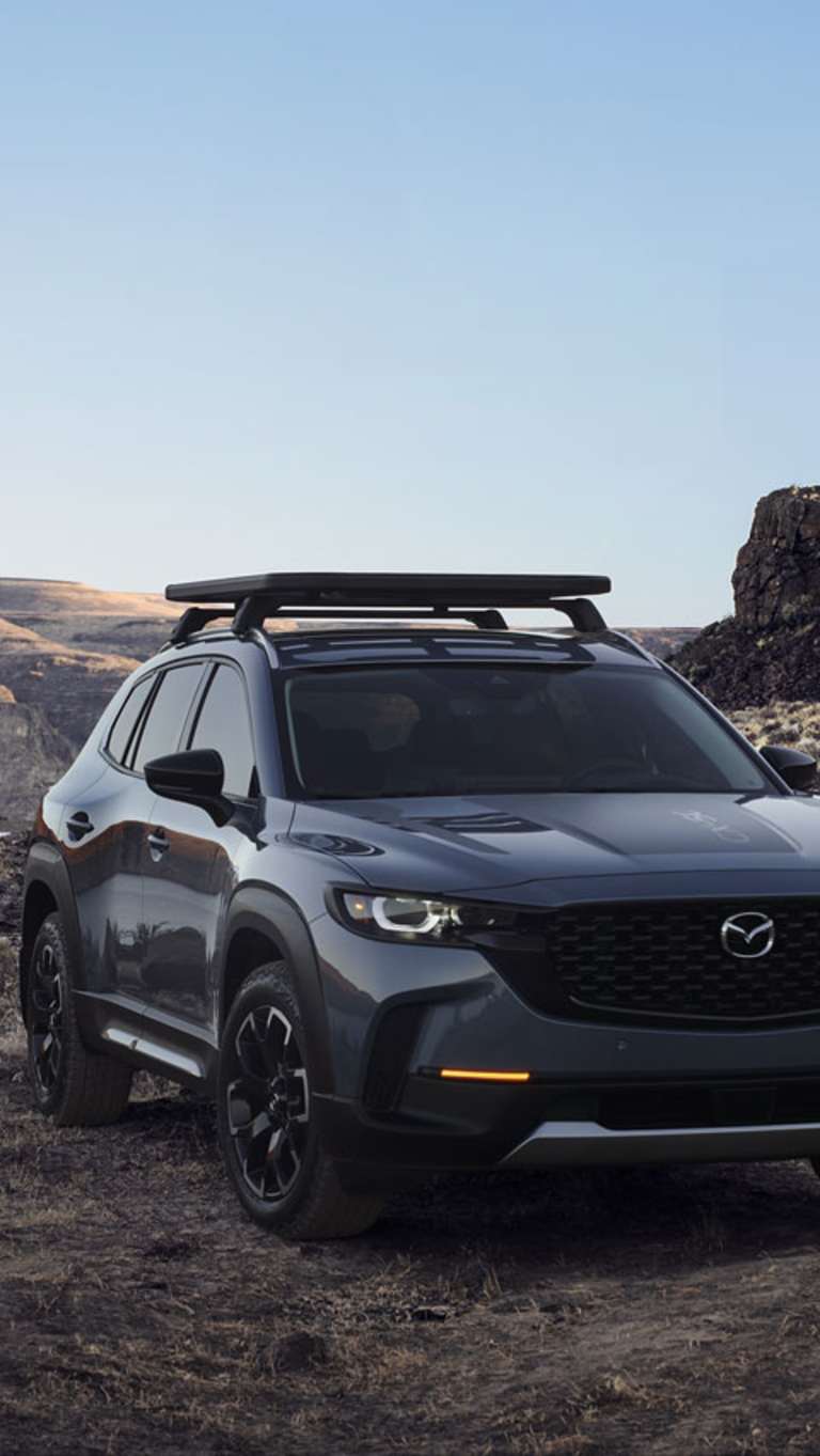 Společnost Mazda North America Operations představuje Mazdu CX-50, první model z nového výrobního závodu v Alabamě