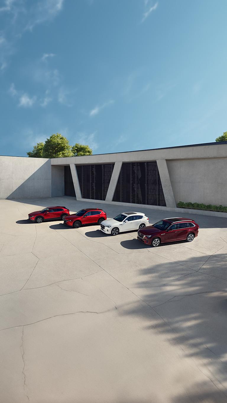 Die Mazda Crossover Modelle