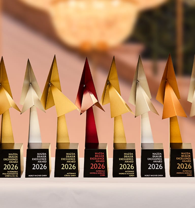 Dealer Excellence Award 2026: Unsere besten Mazda Partner