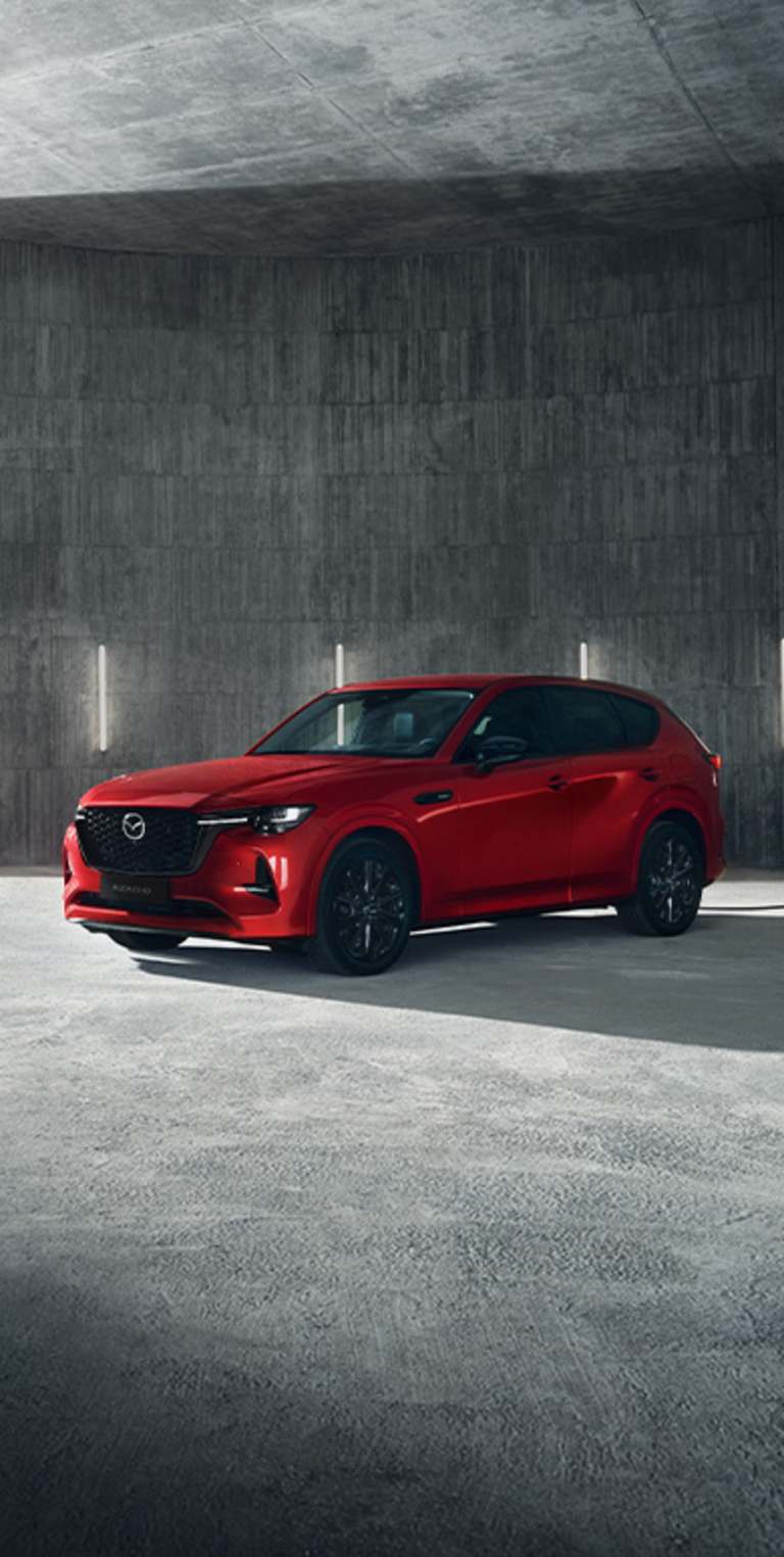 <h1>Der neue Mazda CX-60</h1><br /><h2>Jetzt live erleben und garantierten Umweltbonus⁴ sichern</h2>