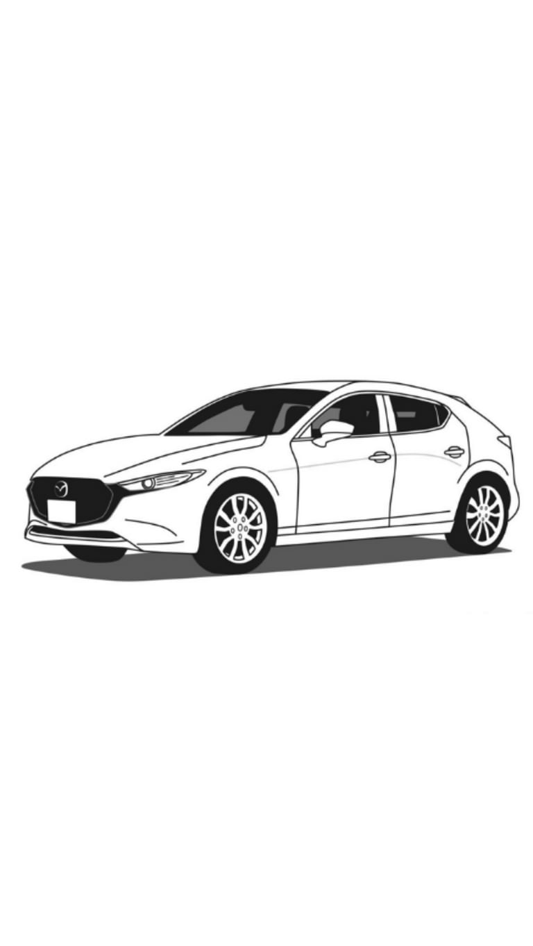 Colorea con Mazda