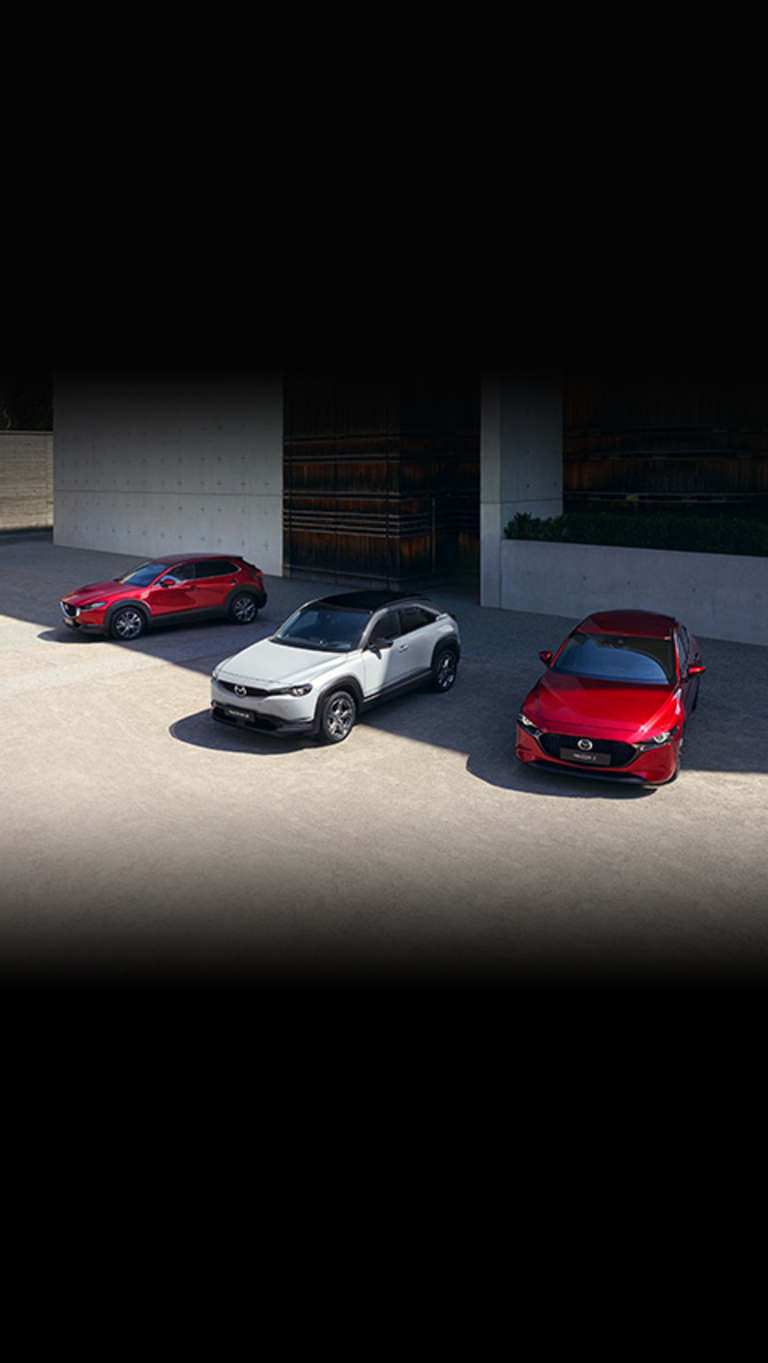 The electrification range of Mazda