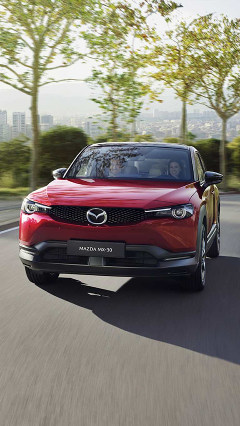 Mazda MX-30 - miljøvennlig, sikker og funksjonell.