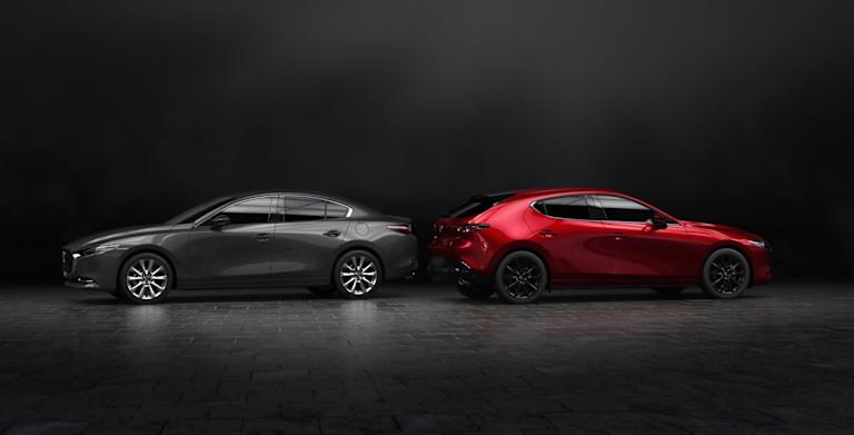 Mazda3 - wersje wyposażenia hatchback i sedan: KAI, KANJO, HIKARI, ENSO