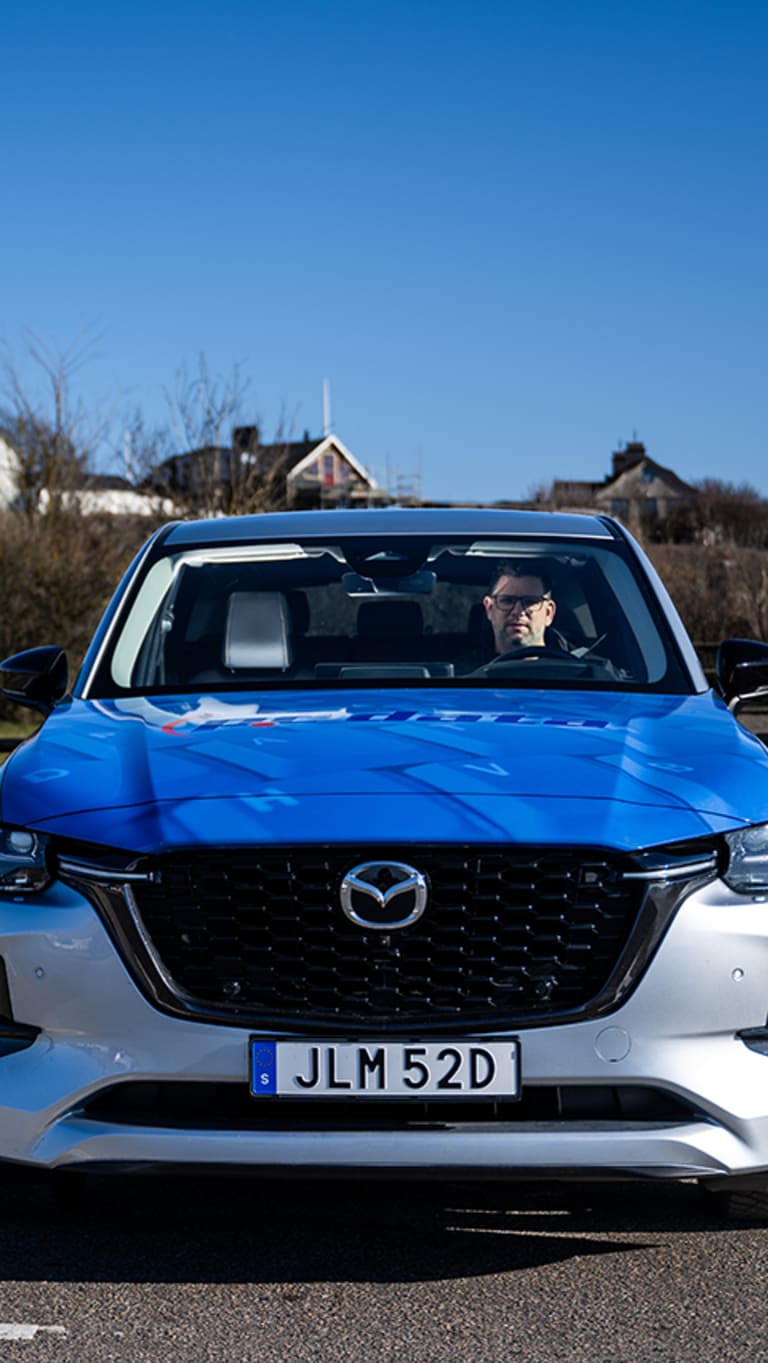 “Bilen är bränslesnål  även med husvagn”