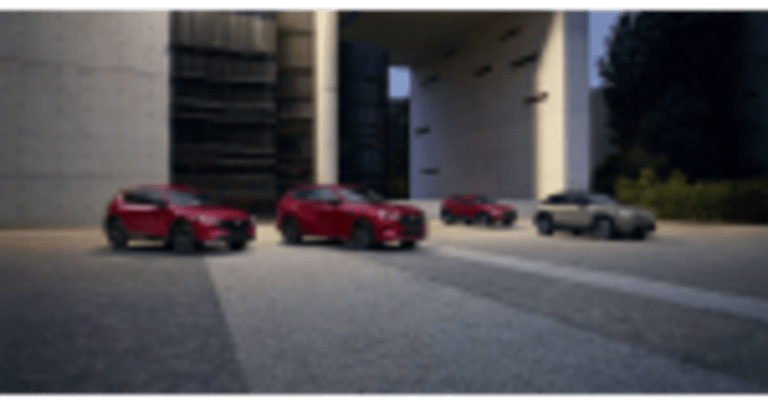 THE ELECTRIFIED MAZDA SUV RANGE