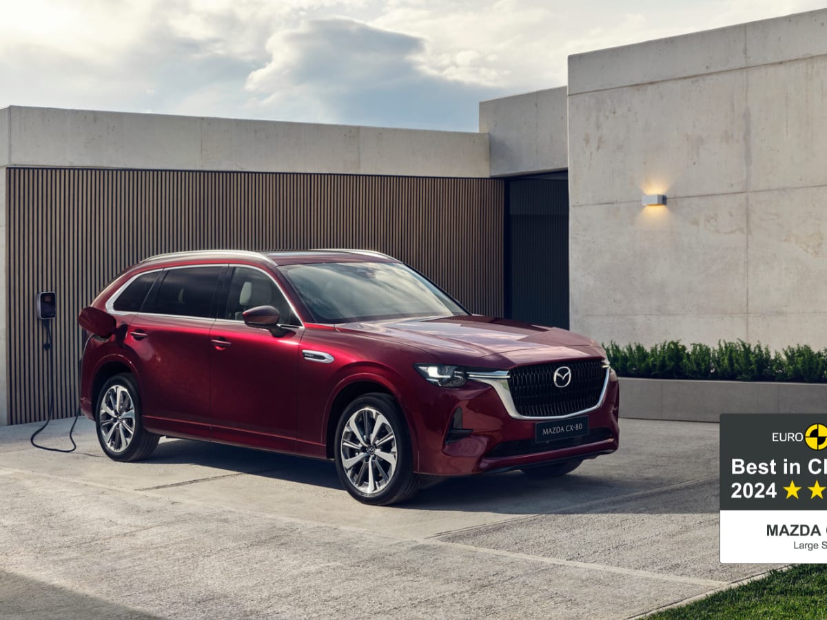 Mazda CX-80 – najbezpieczniejszy duży SUV w testach Euro NCAP