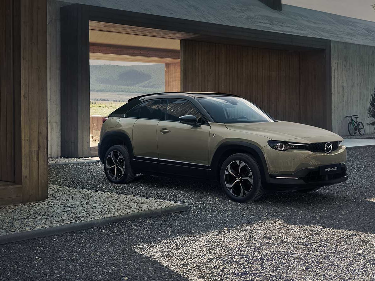 Mazda top electric range