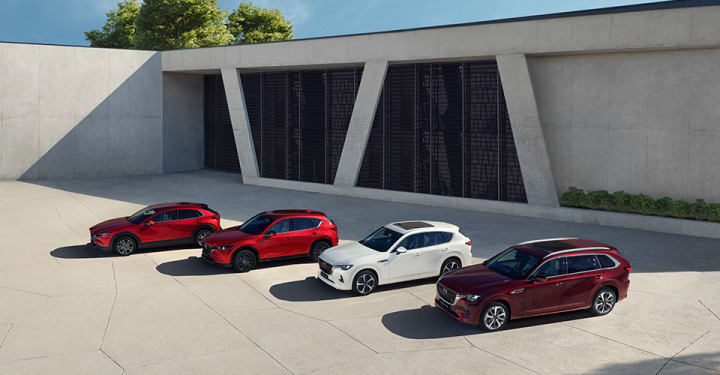 Die Mazda Crossover Modelle