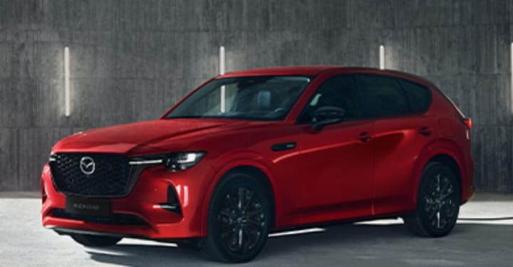 <h1>Der neue Mazda CX-60</h1><br /><h2>Jetzt live erleben und garantierten Umweltbonus⁴ sichern</h2>