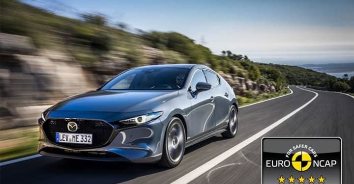 All-New Mazda3 Achieves 5 Star Euro NCAP Rating