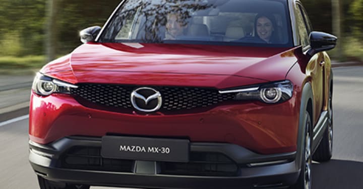 Mazda MX-30 - miljøvennlig, sikker og funksjonell.