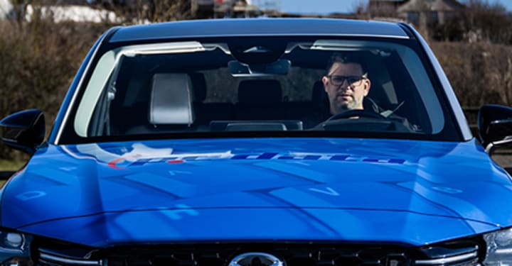 “Bilen är bränslesnål  även med husvagn”