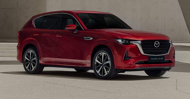 The Mazda CX-60 PHEV