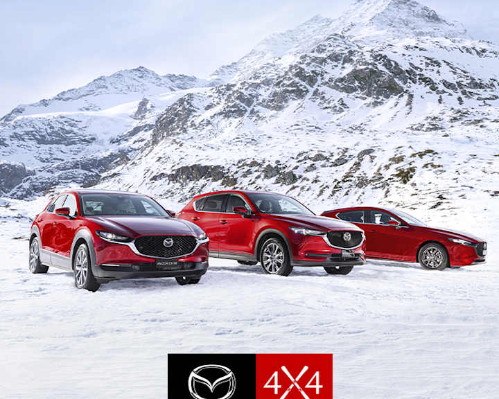 HINKOMMEN, WO KEINER IST.<br /> MIT MAZDA 4×4.