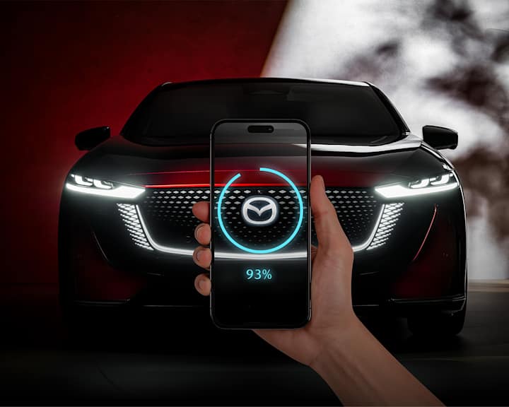 NABÍJECÍ APLIKACE MAZDA CHARGING*: SÍLA VE VAŠICH RUKÁCH.