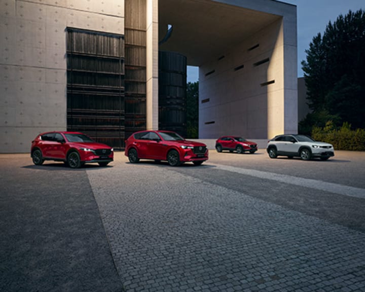 Die elektrifizierten Mazda Crossover Modelle