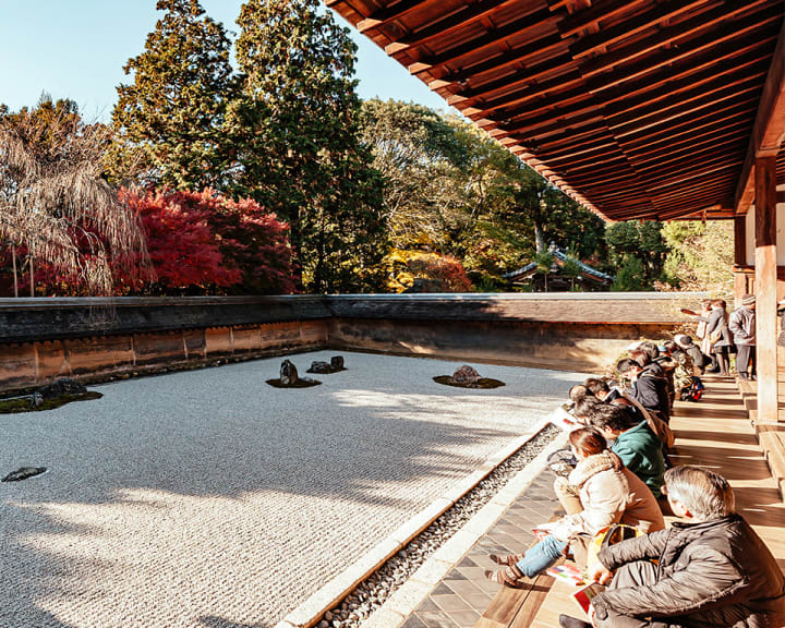 Ryoanji-Tempel verbindet Ästhetik, Vergangenheit und Gegenwart