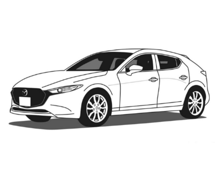 Colorea con Mazda