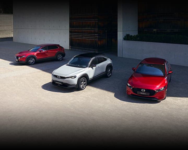 The electrification range of Mazda