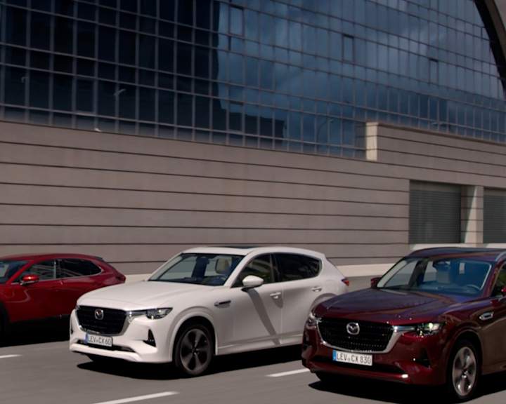 De crossovers van Mazda