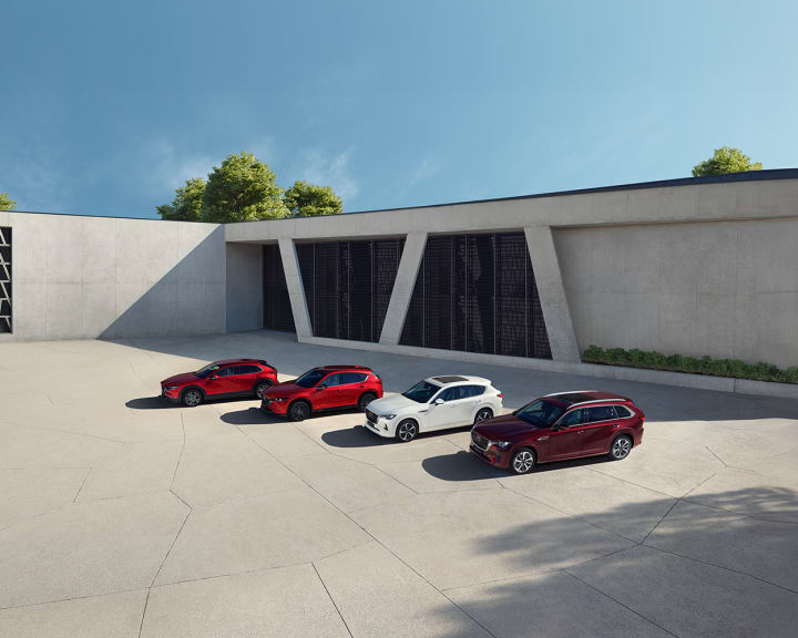 De crossovers van Mazda