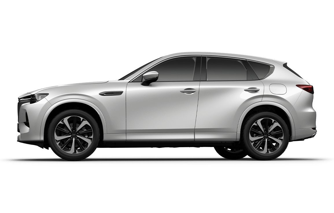 Explore the Mazda CX-60 in rhodium white.