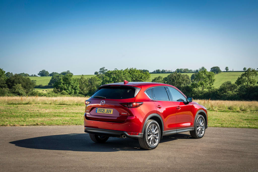 The Mazda CX-5 is a 2021 Driver Power Favourite